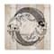 Designart - Chinese Koi Fish In Chinoiserie Style III - Nautical & Coastal Print on Natural Pine Wood